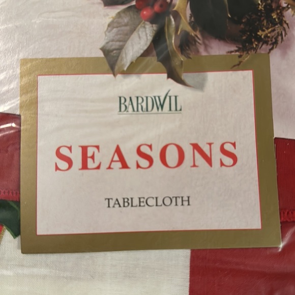 NWT BARDWIL SEASONS TABLECLOTH - Picture 4 of 6